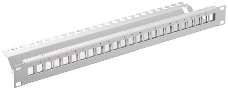 KERPEN DATACOM MC45 Pro 19Z Patchpanel, 24-Port, grau (LKD9A5012000000)