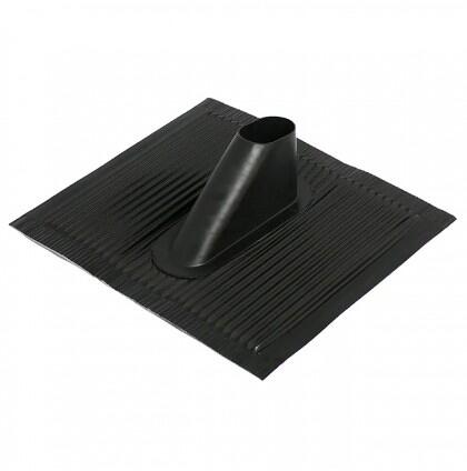 Wisi NC 104 Dachhaube für Masten Ø 60 mm, 45x50 cm, schwarz (76796)