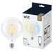 Wiz Wi-Fi BLE 60W G125 E27 927-65 CL 1PF/6 Filament-Lampe in Kugelform, 7W, 806lm, 2700-6500K, transparent (929003017801)