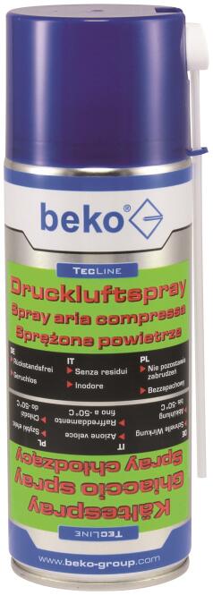 beko TecLine Druckluft-/Kälte-Spray, 400 ml (2962400)