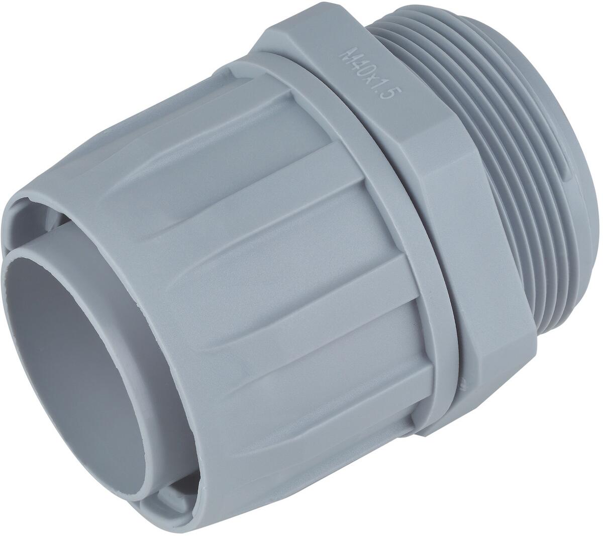 Fränkische FKV-SW-K 11M20 Kunststoff-Verschraubung, M20 x 1,5, 11,1mm, grau (28162011), 10 Stck.