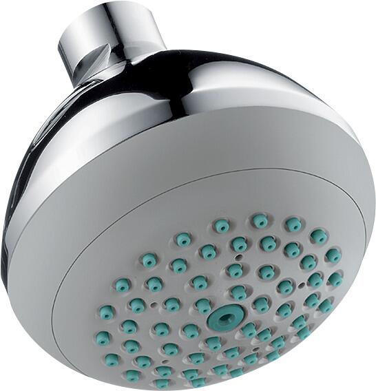 hansgrohe Crometta 85 Duschkopf 1 Strahlart wassersparend+, Kunststoff, 5,7 l/min, 85 mm, Chrom (28423000)