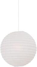 Nordlux Riso 40 LampShade, Lampenschirm, Durchmesser 400mm, Papier, weiß (14094001)
