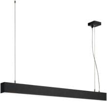 SLV GLENOS Profilpendelleuchte, LED, 3000K, schwarz, 1 m, 43W (1001400)