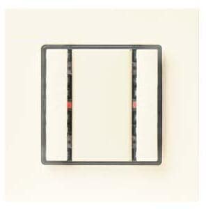 Siemens UP 221/13 KNX Taster 1-fach, Status-LED, Unterputz, Beschriftungsfeld, DELTA i-system, titanweiß (5WG1221-2DB13)