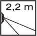 Berker 85342179 Bewegungsmelder, 2,2 m, K.1, polarweiß glänzend