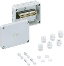Spelsberg RKK 4/15-15x4² Reihenklemmengehäuse, Nennquerschnitt 4 mm², IP54/IP66, 130x94x57mm , grau (61240401 )