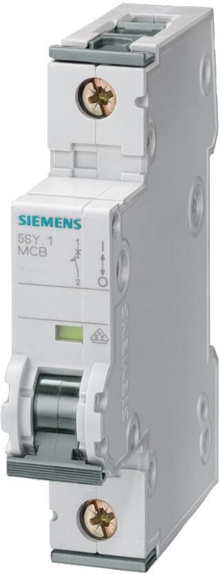 Siemens 5SY4110-6 Leitungsschutzschalter 230/400V 10kA, 1-polig, B, 10A, T=70mm