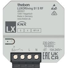 Theben LUXORliving S1 S RF UP 4-fach Funk-Schaltaktor (4800621)