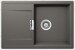 Schock Mono D-100-A Granitspüle mit Ablauffernbedienung, Cristadur, reversibel, Holzschneidbrett, silverstone (MOND100ASIL)