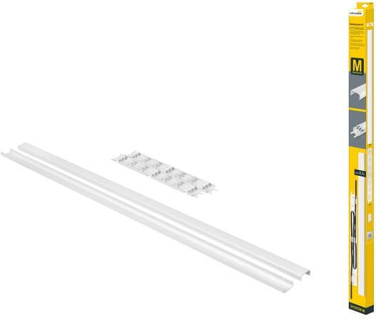 Schellenberg System M Kabelkanal, 2,10 m, Erweiterung, weiß (20028)