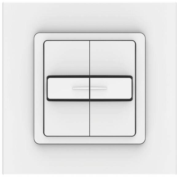 Somfy Smoove Duo Taster inkl. Rahmen (1800507)