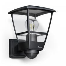 Steinel L 10 S Sensor-Außenleuchte, IP44, 15W, schwarz (084769)