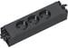Bachmann STEP BASE Steckdosenleiste, 3-fach, schwarz (906.18818)