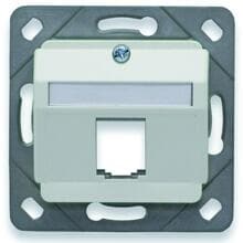 KERPEN DATACOM MC100 Anschlussdose, Unterputz, 50x50mm, 30°, 1-fach, IP00, reinweiß (LKD9A4601070000)
