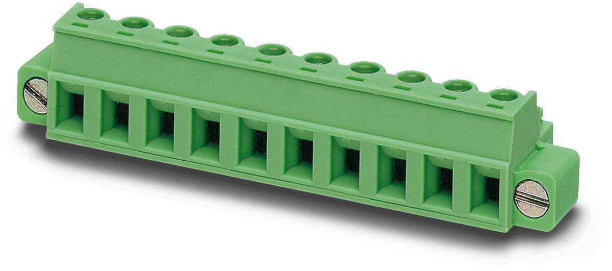 Phoenix Contact Leiterplattenstecker - MC 1,5/ 2-ST1F-5,08, 8A, grün, 50 Stück (1900882)