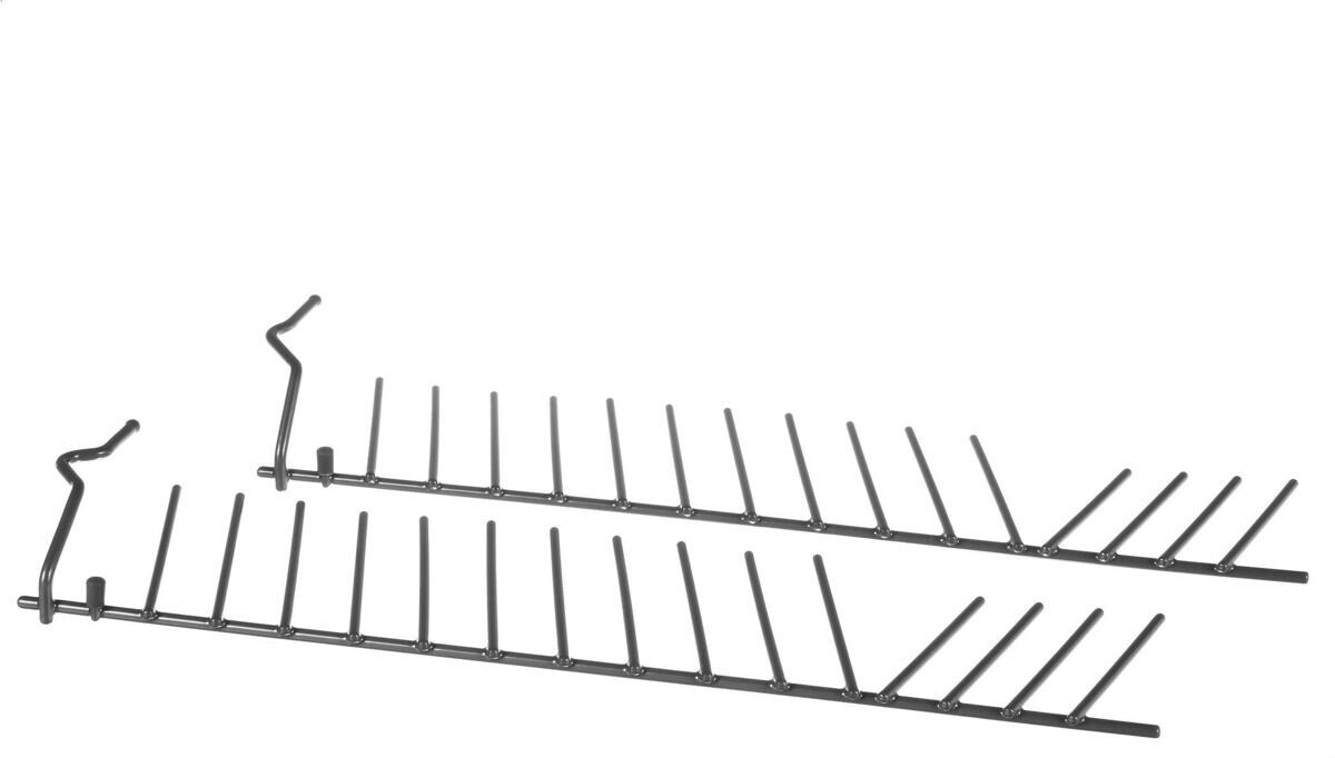 Bosch Siemens 12010553 Klappstachel, Unterkorb, vorne, silber