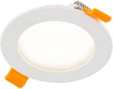 EVN LR44-Serie LED Einbaupanel, rund, IP44, 350mA, weiß