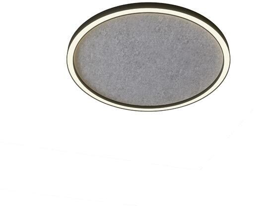 Brumberg Akustikpaneel Biro Cirlce Inlay ̃ 1000 mm, ink.Befestigungsmaterial für Profilhöhe 50 mm, glatt, grau (85510442)