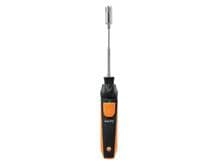 Testo 915i Thermometer mit Oberflächenfühler, Smartphone-Bedienung, TE Typ K, Klasse 1, Bluetooth, schwarz/orange (0563 2915)