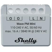 Shelly Qubino Wave PM Mini Z-Wave Leistungsmesser, 1 Kanal, 16 A (Shelly_W_PM_Mini)
