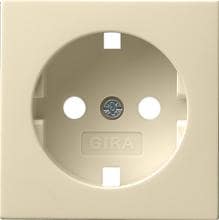 Gira 092001 Abdeckung, System 55, cremeweiß