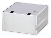 BS BODENSTECKDOSEN 8802B Bodensteckdose, 2-fach, 2x Schuko, eckig (8802B1)