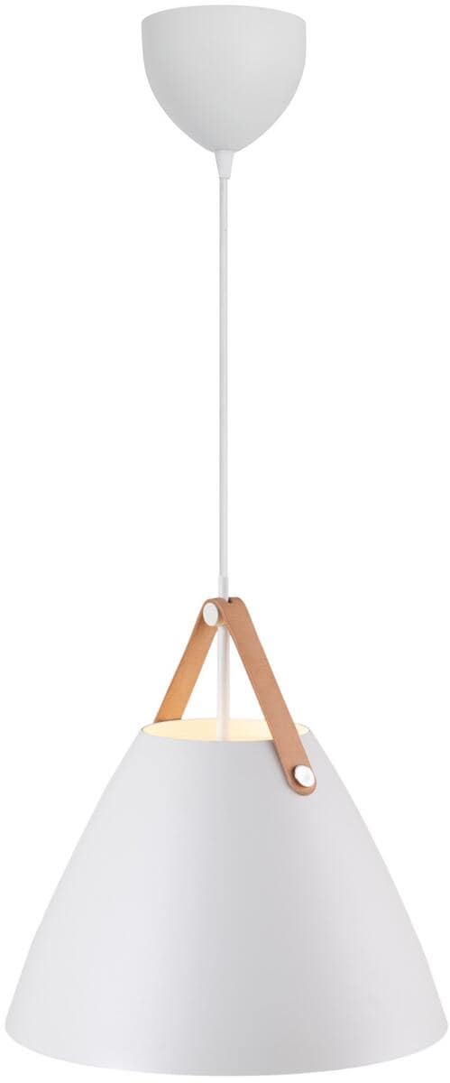 Nordlux Strap 36 Pendelleuchte, E27, IP20, 40W, dimmbar, weiß (84343001)