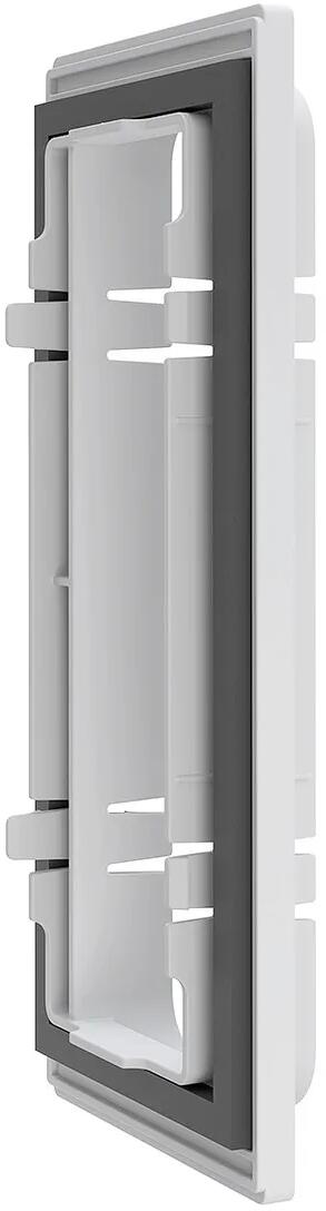 ABN ABNRY01001 Anschlußflansch GAF1 seitlich für R-Gehäuse, grauweiß