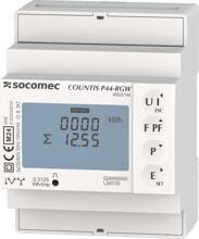 Socomec COUNTIS P44-RGW ROGO MODBU MID Energiezähler 3-phasig, Modbus RS485, MID-zertifiziert, 4 TE DIN (48505144)