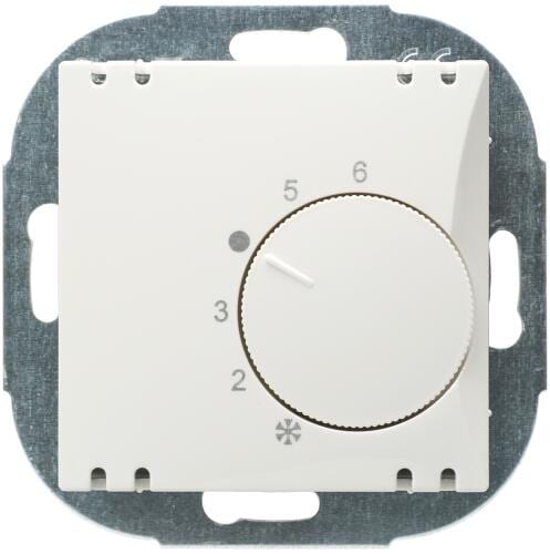 OPUS 55 Raumtemperaturregler Öffner, polarweiß (512.998.37)