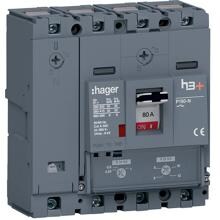 Hager HHS081DC Leistungsschalter P160 80A 25kA (HHS081DC)