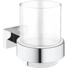 GROHE Essentials Cube Glas mit Halter, chrom (40755001)