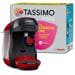 Bosch TAS1003 TASSIMO Multi-Getränke-Automat HAPPY, 1400W, LED-Bedienfeld, Einfache Reinigung, INTELLIBREW, rot/schwarz