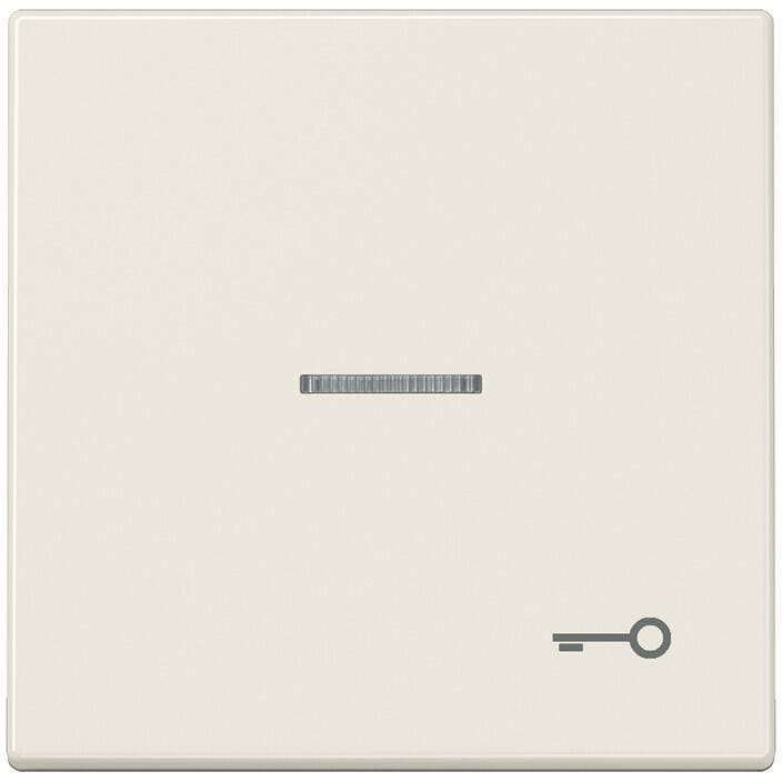 Jung LS990KO5T Wippe mit Symbol "Tür", mit Lichtleiter, weiß