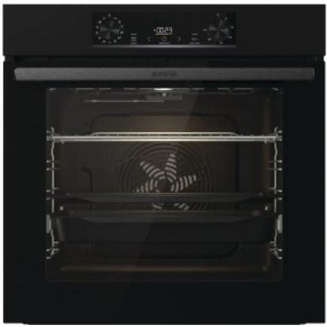 Gorenje BOS6737E06B EEK: A Einbaubackofen, 60 cm breit, 77 L, Kindersicherung, DC+, PerfectGrill, schwarz