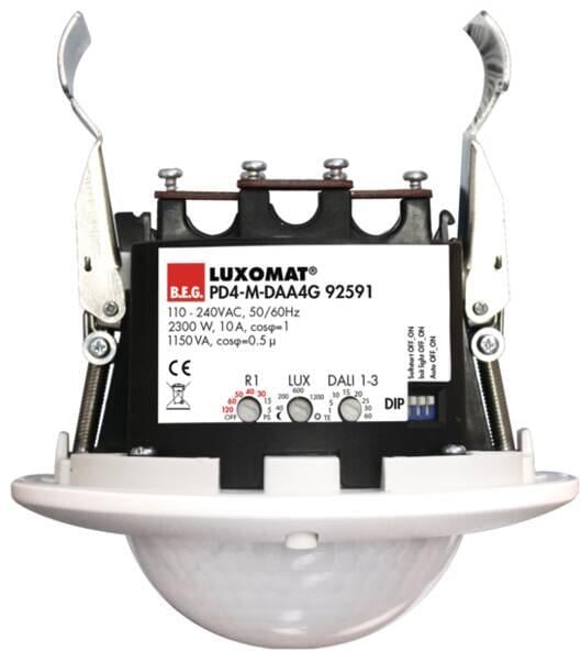 B.E.G 92591 PD4-M-DAA4G-DE LUXOMAT Präsenzmelder Adressierbarer DALI Melder, weiß