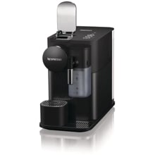 DeLonghi EN510.B Kaffeevollautomat, 1L Wasserkapazität, Regelknöpfe, Cappuccino-Automatik-System, Auto-Clean-System, Flow-Stop, schwarz