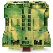 Wago 285-1187 2-Leiter-Schutzleiterklemme, 120mm², Power Cage Clamp, grün-gelb