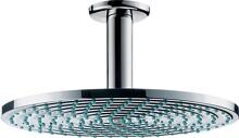 hansgrohe Raindance S Duschkopf 240 1 Strahlart mit Deckenanschluss, Metall, 18 l/min, 240 mm, Chrom, (27477000)