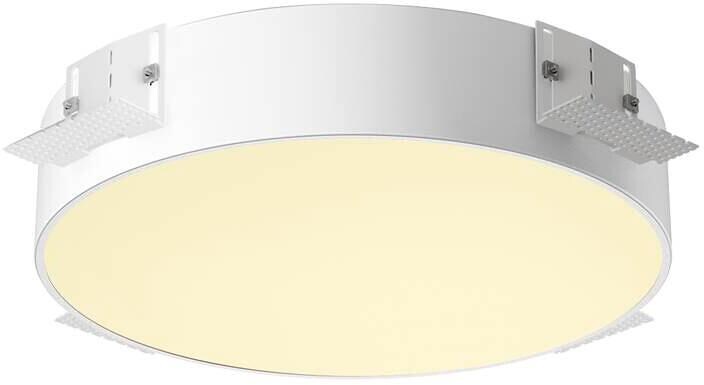 SLV MEDO 40 Deckeneinbauleuchte, Ø 38cm, ohne Rahmen, rund, 16W, 3000/4000K, weiß (1008632)