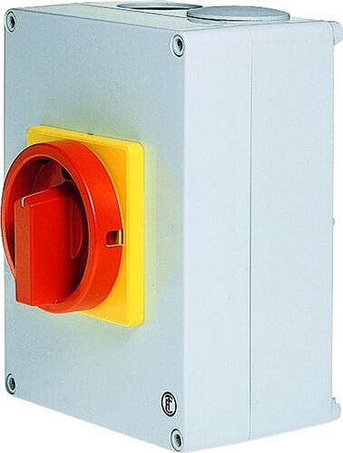 Elektra D7 33/HS-T55/6-D-MRG , Haupt-Not-Aus-Schalter;mit N+PE/1S/1Ö-Klemme 250A