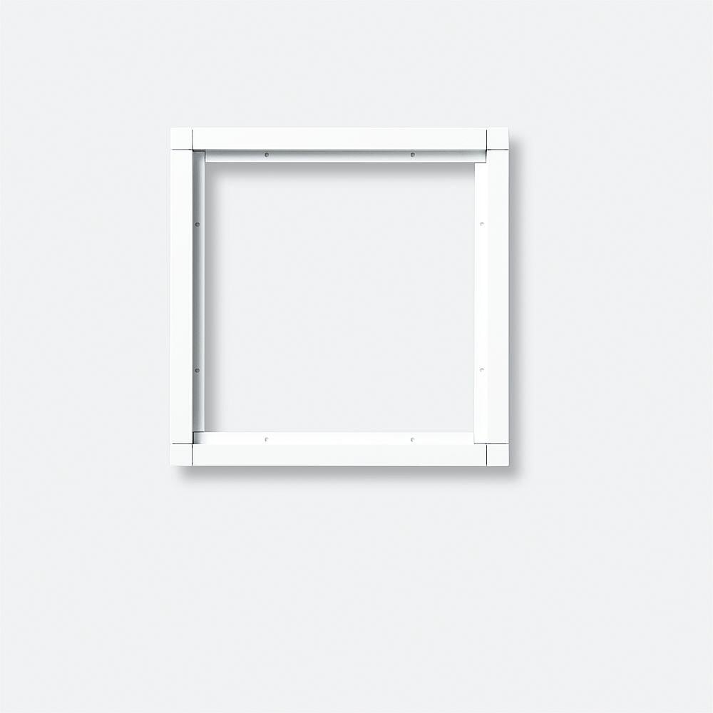 Siedle KR611-2/2-0SM Kombirahmen, silber-metallic (200016829-01)