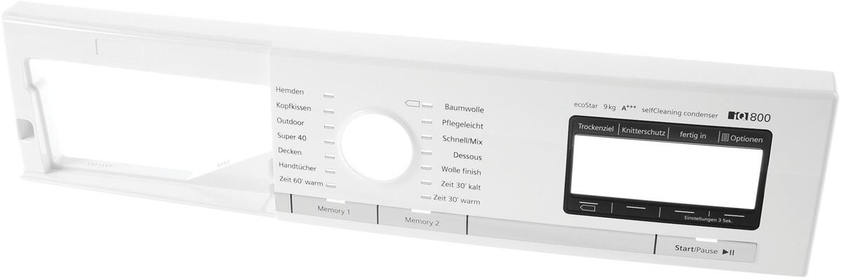 Bosch Siemens 11020347 Bedienblende
