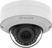 Hanwha Vision 8MP IR Vandal Dome Kamera, 3,0mm Festbrennweite, Tag & Nacht, WDR (120dB), IP66, IK10, weiß (QNV-C9011R)