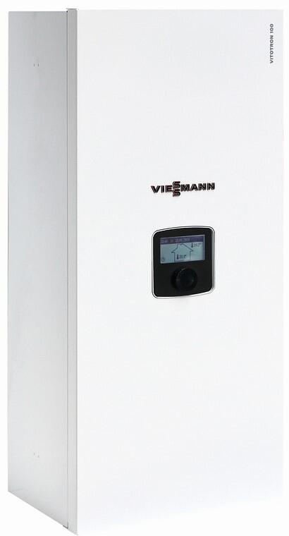 Viessmann Vitotron 100 VLN3-08 Paket Heizkessel mit Zubehör Trinkwassererwärmung, raumtemperaturgeführt, 230/400V, 8kW (Z020845)