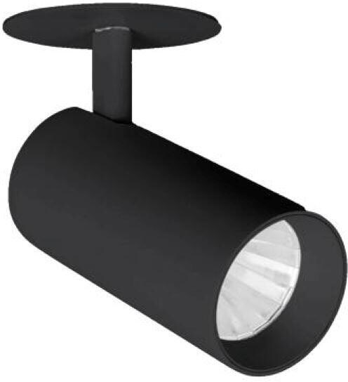Brumberg TRAXX MINI LED-Halbeinbau-Richtstrahler, 230 V AC, 50 Hz, 14,5 W, 20°, 4.000 K, CRI > 90, 1766 lm, schwarz (88782184)
