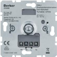 Berker 2998 DALI Drehpotenziometer Softrastung