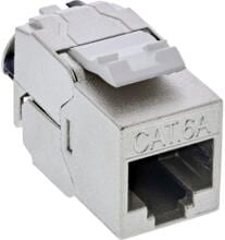 InLine Keystone RJ45 Buchse Slim, SNAP-In, integrierter Kabelbinder