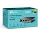 TP-Link TL-SG105E 5-Port-Gigabit-Unmanaged Pro Switch, 5 Gigabit-RJ45-Ports, schwarz